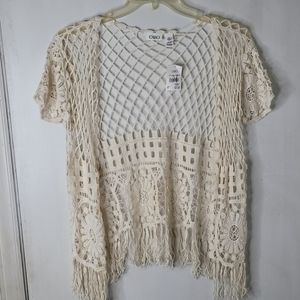 NWT Cato's croquet vest